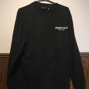 Fear of God essentials long sleeve rose shirt